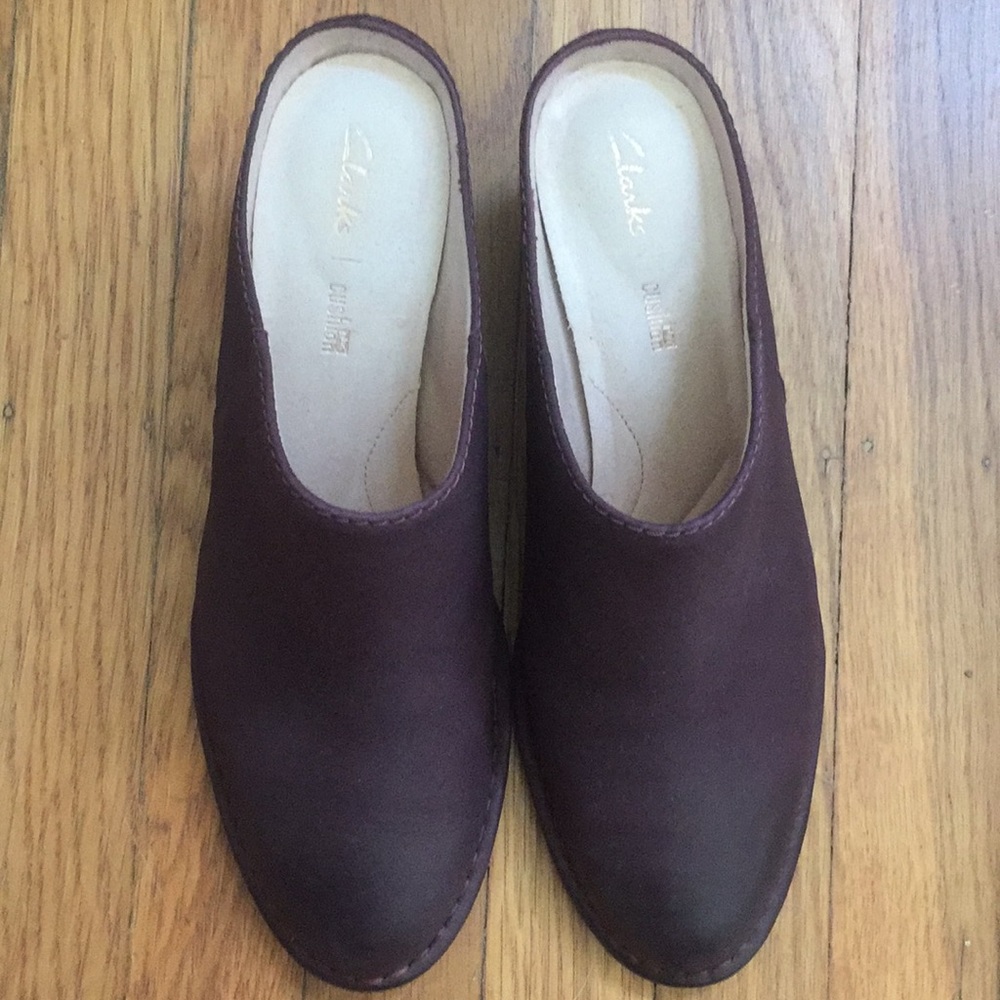 Aubergine Spiced Isla Clog Mules in 9.5
